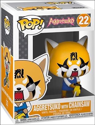 POP! Sanrio figure 22 Aggretsuko with Chainsaw
