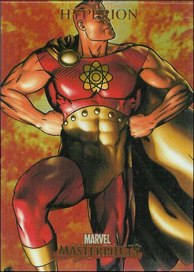 2007 Marvel Masterpieces (Parallel Foil Base Set) card 39 Hyperion