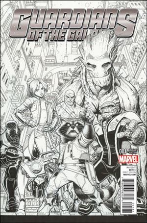 Guardians of the Galaxy (2015)  issue 1-F Arthur Adams 1:100 Sketch Cover