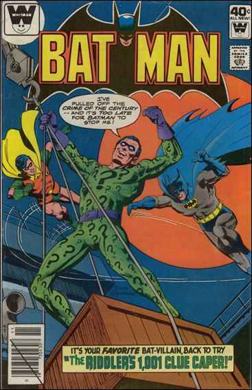 Batman (1940) issue 317-B Whitman Cover