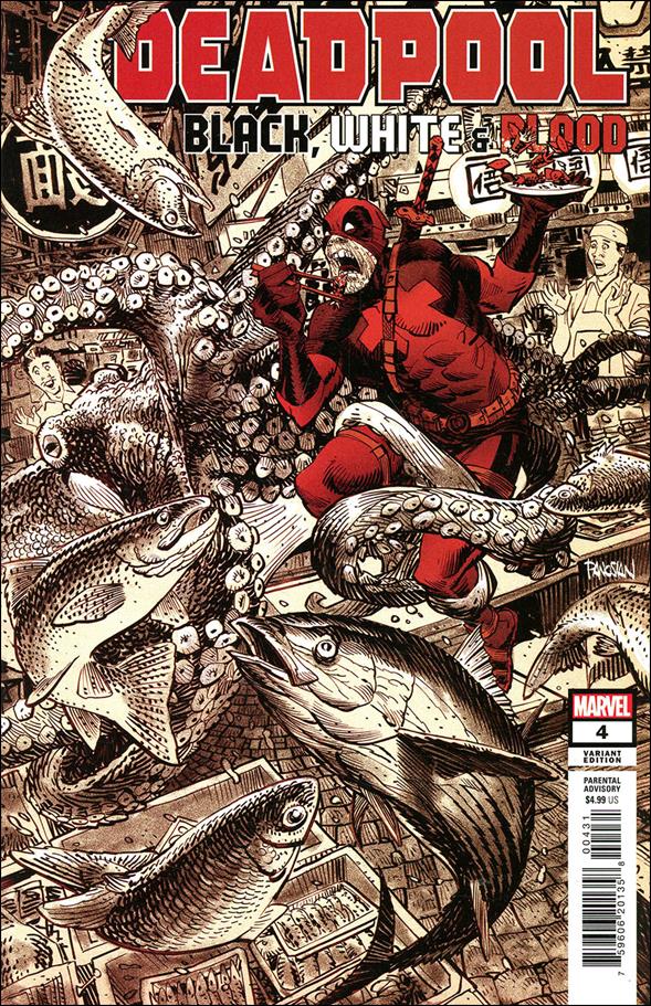 Deadpool: Black, White & Blood issue 4-C Dan Panosian 1:25 Cover