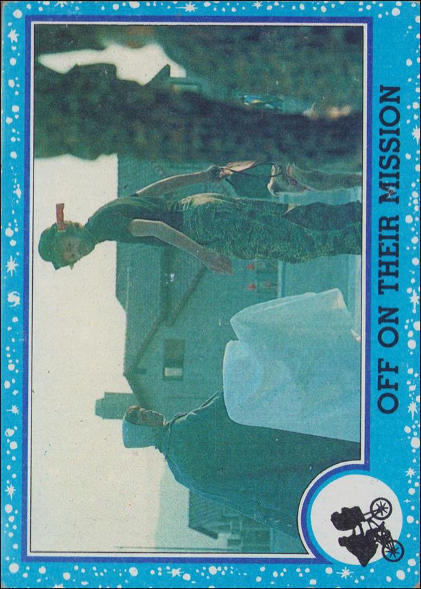 E.T. The Extra-Terrestrial (Base Set) card 43 Off on Their Mission