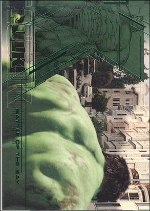 Hulk Film and Comic Cards (Base Set) card 38 Battle of the Bay