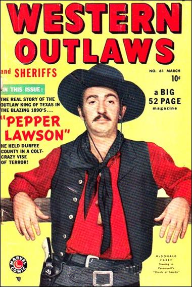 Western Outlaws and Sheriffs issue 61