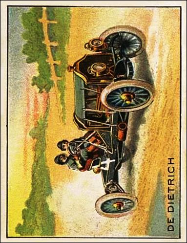T37-Automobile Series (Base Set) card NN 11 De Dietrich