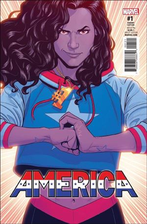 America (2017) issue 1-E Jamie McKelvie 1:25 Cover