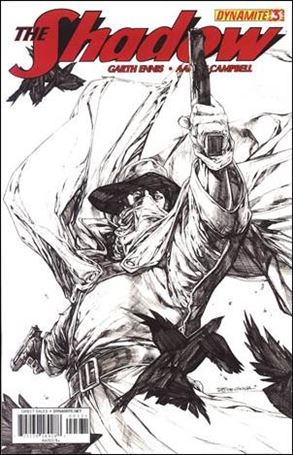 Shadow (2012) issue 3-E Stephen Segovia Black & White Cover