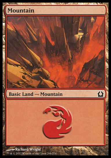 Magic the Gathering: Return to Ravnica (Base Set) card 268 Mountain