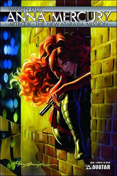 Warren Ellis' Anna Mercury Artbook: The New Ataraxia Mission issue 1-B Painted Cover