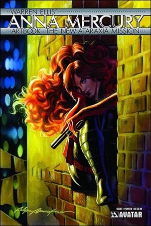 Warren Ellis' Anna Mercury Artbook: The New Ataraxia Mission issue 1-B Painted Cover