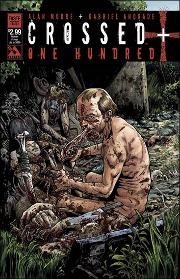 Crossed Plus One Hundred issue Taste Test-B Human Flavor Cover 1/3000