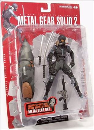 Metal Gear Solid 2: Sons of Liberty figure 3 Raiden