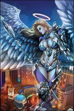 Penny for Your Soul: Death issue 1-D Mike Krome Web Store Virgin Cover 1/100