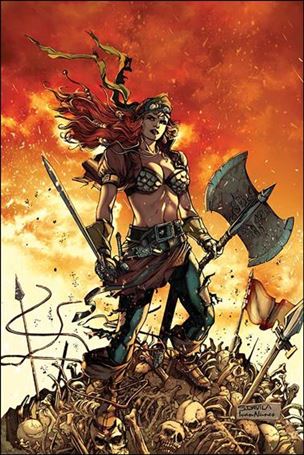 Legenderry Red Sonja (2015) issue 1-I Sergio Fernandez Davila Virgin Cover 1/50