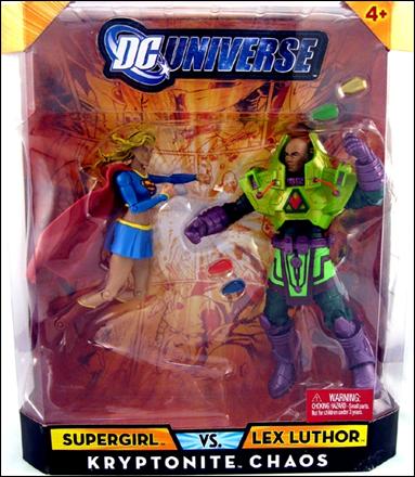 DC Universe Classics (2-Packs) figure 12 Supergirl vs Lex Luthor (Kryptonite Chaos)