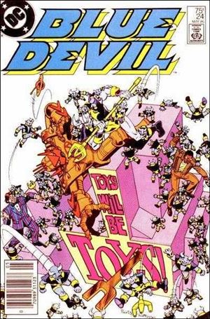 Blue Devil issue 24-B Newsstand Cover