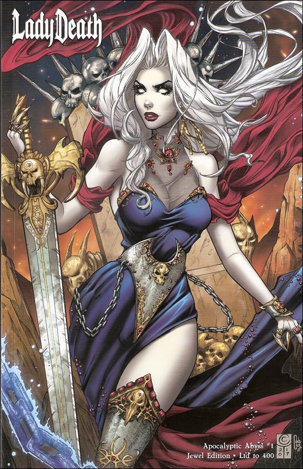 Lady Death: Apocalyptic Abyss (2018/06) issue 1-E Jewel Edition 1/400