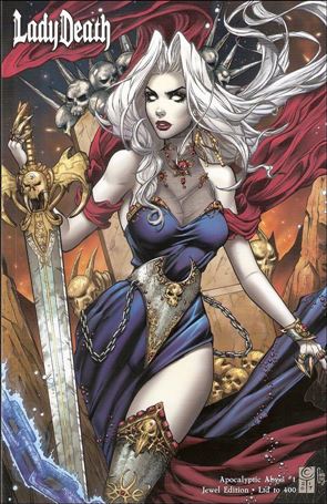 Lady Death: Apocalyptic Abyss (2018/06) issue 1-E Jewel Edition 1/400