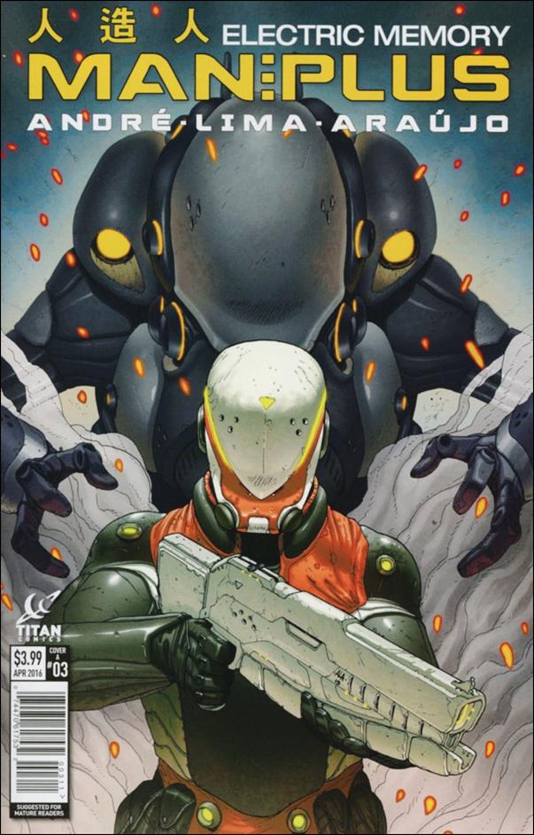 Man Plus issue 3 Andre Lima Araujo Cover