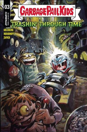 Garbage Pail Kids: Trashin' Through Time issue 3-C Lowell Isaac Cover
