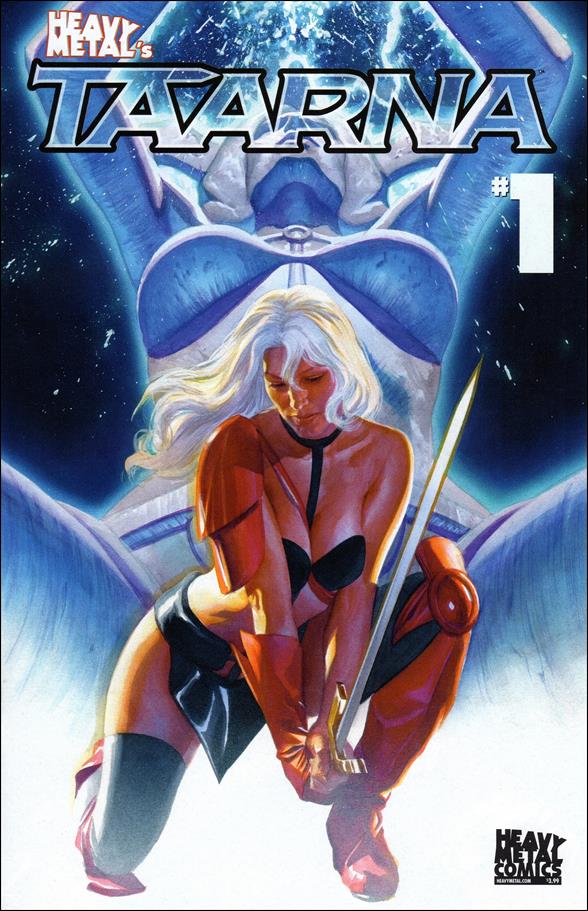 Taarna issue 1-B Alex Ross "Blue" Cover