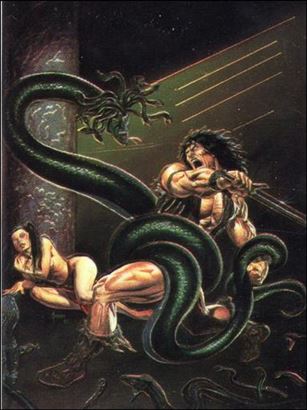 Conan III (Base Set) card 20 Savage Sword #191
