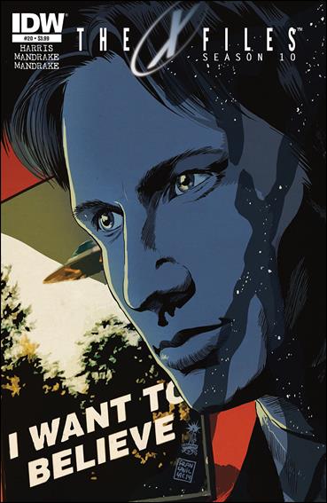 X-Files: Season 10 issue 20 Francesco Francavilla Cover