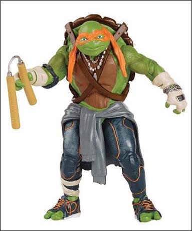 Ninja Turtles figure 3-B Michelangelo (Loose)