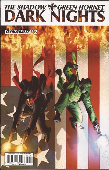 Shadow / Green Hornet: Dark Nights issue 2-B John Cassaday Cover