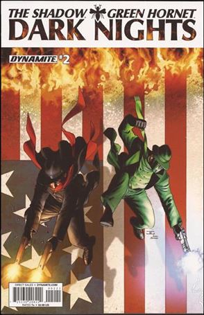 Shadow / Green Hornet: Dark Nights issue 2-B John Cassaday Cover