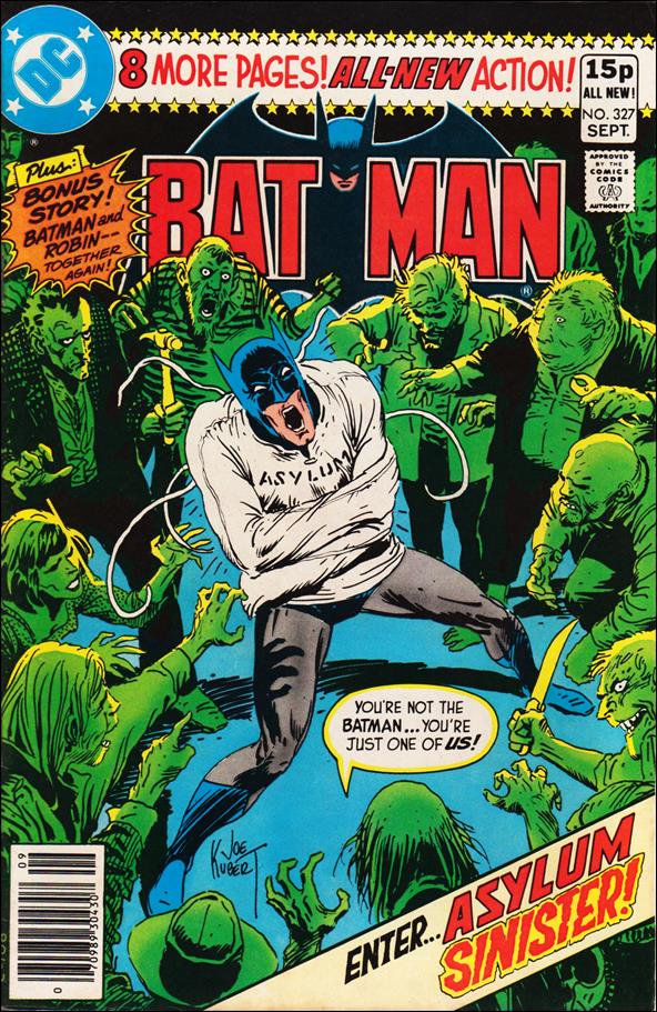 Batman (1940) issue 327-B UK Price Cover