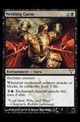 Magic the Gathering: Dissension (Base Set) card 48 Nettling Curse