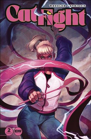 Cat Fight issue 2-B Elizabeth Beals Cover