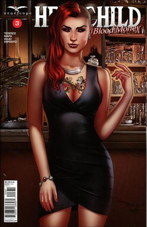 Hellchild: Blood Money issue 3-C Derlis Santacruz Cover
