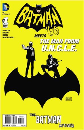 Batman '66 Meets The Man from U.N.C.L.E. issue 1-B Eduardo Risso 1:25 Cover