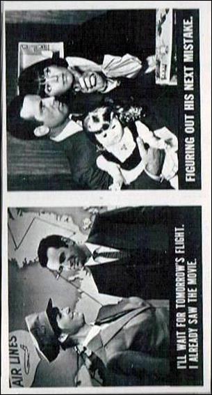 Get Smart (2-Card Uncut Panel Subset) card 16 44 Card #16 and card #44