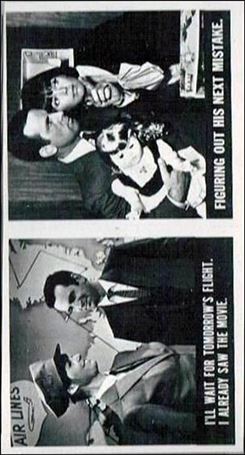 Get Smart (2-Card Uncut Panel Subset) card 16 44 Card #16 and card #44