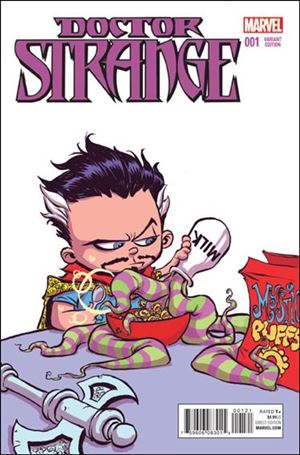 Doctor Strange (2015) issue 1-F Skottie Young Baby Cover