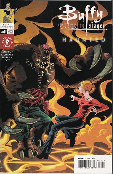 Buffy the Vampire Slayer: Haunted issue 4 Cliff Richards Cover