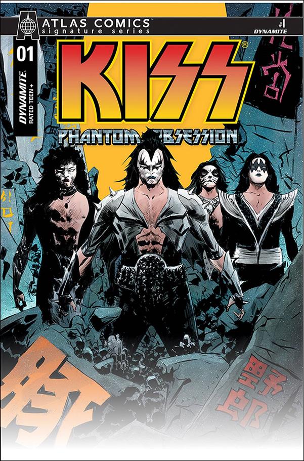 KISS: Phantom Obsession issue 1-T Jae Lee Atlas Edition Cover (Jae Lee Signed)