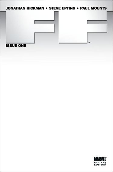 FF (2011) issue 1-F Blank/Sketch Cover