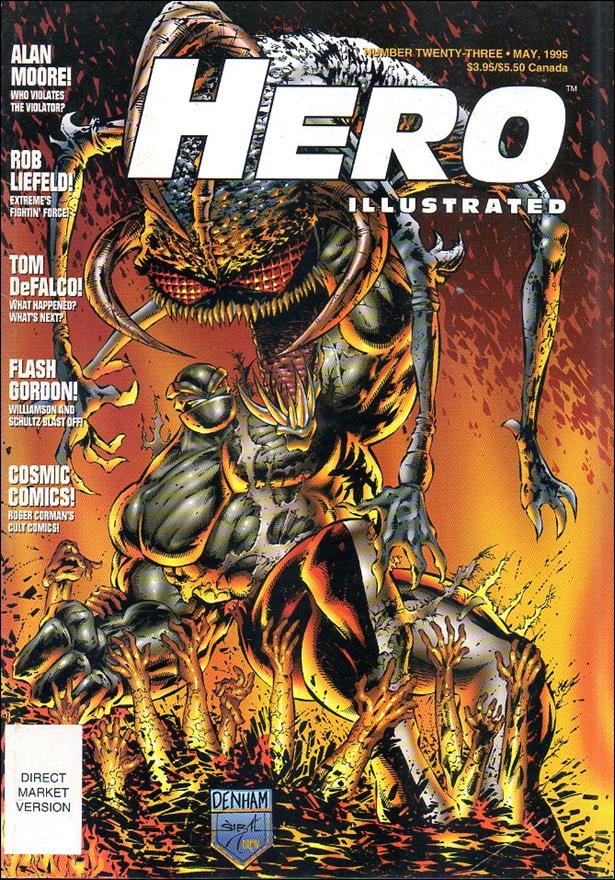 Hero Illustrated issue 23-B Unbagged Cover
