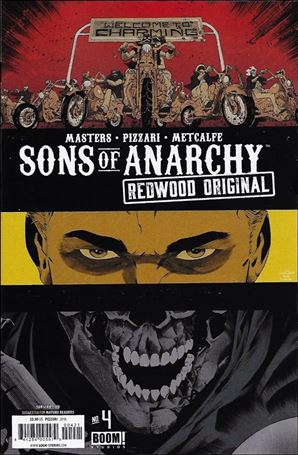 Sons of Anarchy Redwood Original issue 4-B Luca Pizzari Subscription Cover