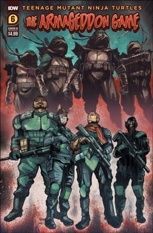 Teenage Mutant Ninja Turtles: The Armageddon Game (9/2022) issue 6-B Alex Sanchez Cover