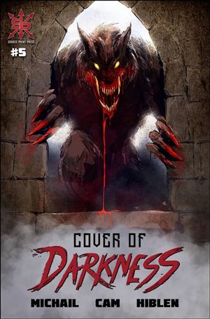 Cover of Darkness issue 5 M.J. Hiblen Cover
