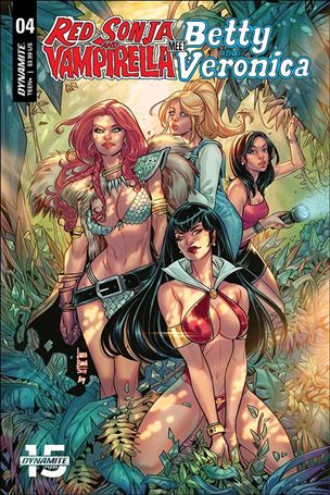 Red Sonja and Vampirella Meet Betty and Veronica issue 4-C Laura Braga Cover