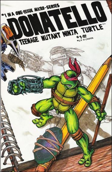 Donatello Teenage Mutant Ninja Turtle issue 1