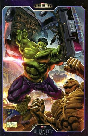 Hulk (2022) issue 1-B Joe Bennett Infinity Saga Cover