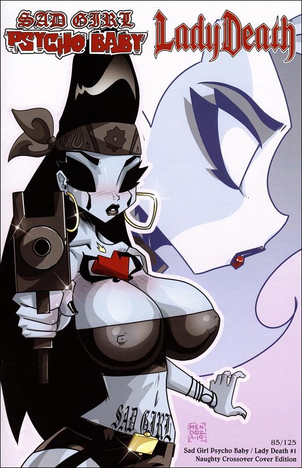 Lady Death/Sad Girl Psycho Baby issue 1 Naughty Crossover Cover Edition 1/125