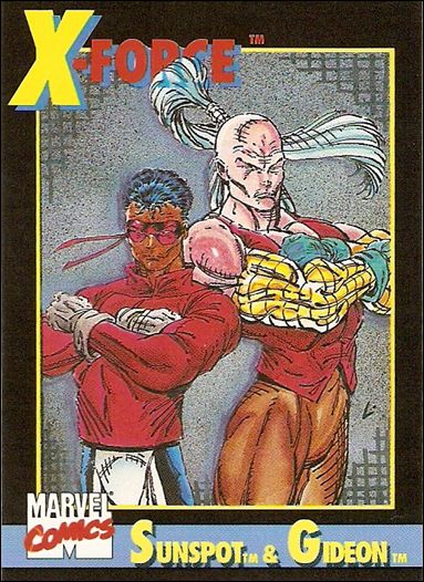 X-Force (Promo) card 4 Sunspot & Gideon